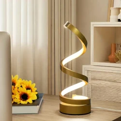 1pc Spiral Lamp - Versatile USB Lamp for Office, Bedroom, and Living Room