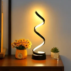 1pc Spiral Lamp - Versatile USB Lamp for Office, Bedroom, and Living Room