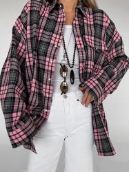 Plaid Simple Women's Shirt Niche