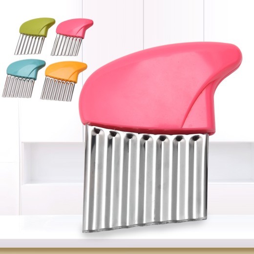 Stainless Steel Potato Cutting Manual Household Wave Knife Kitchen Gadgets French Fries Cutting