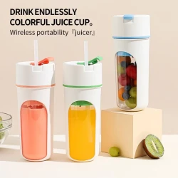 Kitchen Electric Juicer USB Charging Wireless Juices Blender Fruit Orange Mixer Squeezer