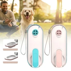 Dog Water Bottle Foldable Dog Water Dispenser For Outdoor