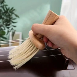 Soft and Effective Universal Violin Cleaning Brush