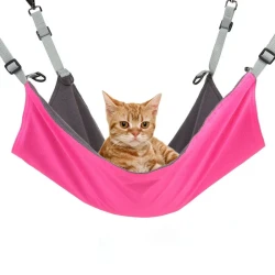 Cat Bed Pets Hammock Hung On The Table And Chair