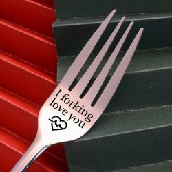 Engraved Fork - Best Funny Gift For Loved One