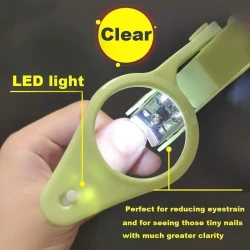 LED lamp professional nail scissors