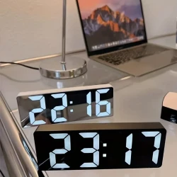 Latest Digital LED Alarm Clock - Sleek and Modern Timepiece for Your Bedroom