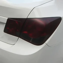 30cmX100cm Matte Smoked Black Vinyl Tint Sticker - Headlights & Taillights Light Film Set