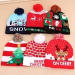 Christmas Theme LED Beanies - Buy 3 Free Shipping