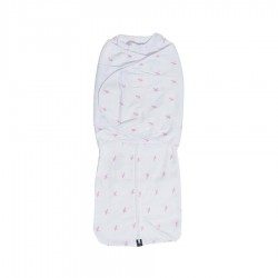 Dreamswaddle Baby Sleep Wrap | Pink Cross