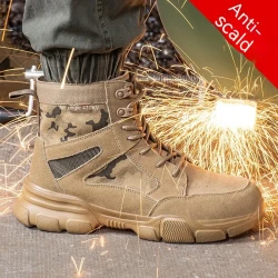 Insulated 10kV Light Sole Anti Smashing And Anti Piercing Labor Protection Shoes