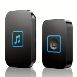 Wireless Home Doorbell Set - 304.8m Range, 60 Melodies, AU Plug